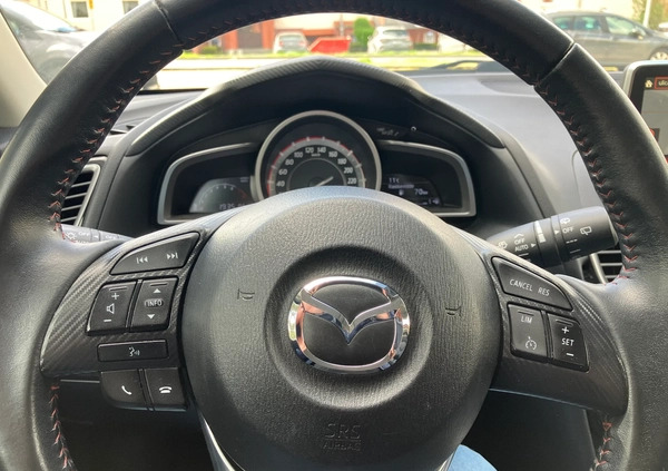 Mazda 3 cena 48800 przebieg: 194000, rok produkcji 2014 z Leszno małe 407